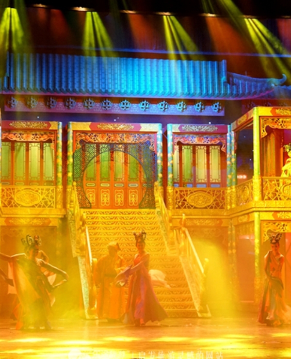 Hengdian Cinema e Televisão Qinhuai Oito Teatro de Beleza